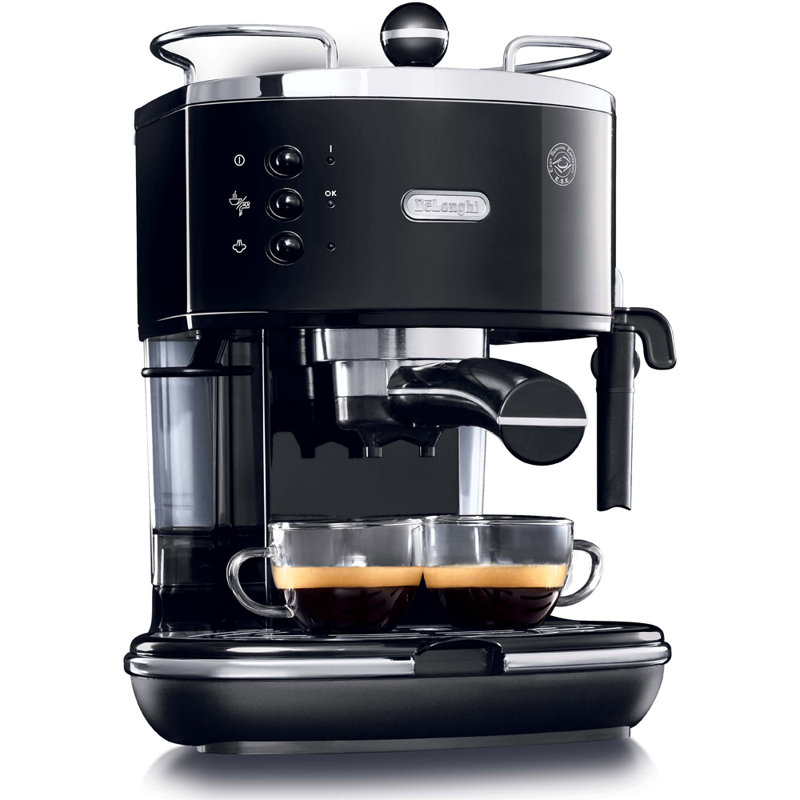 DeLonghi Pump SemiAutomatic Espresso Machine & Reviews Perigold